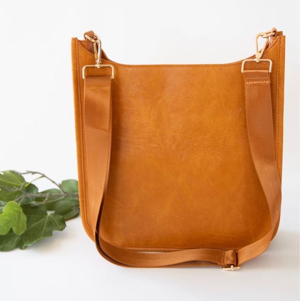 N E W Vegan Leather Crossbody Bag